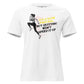 "Slow Process, Don’t Quit" White Motivational Women’s T-Shirt