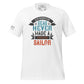 Smooth Seas Never Made A Skilled Sailor Men's Motivational White T-Shirt
