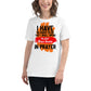 So Much to Do That I Shall Spend the First Three Hours in Prayer White Motivational Women’s T-Shirt Lifestyle