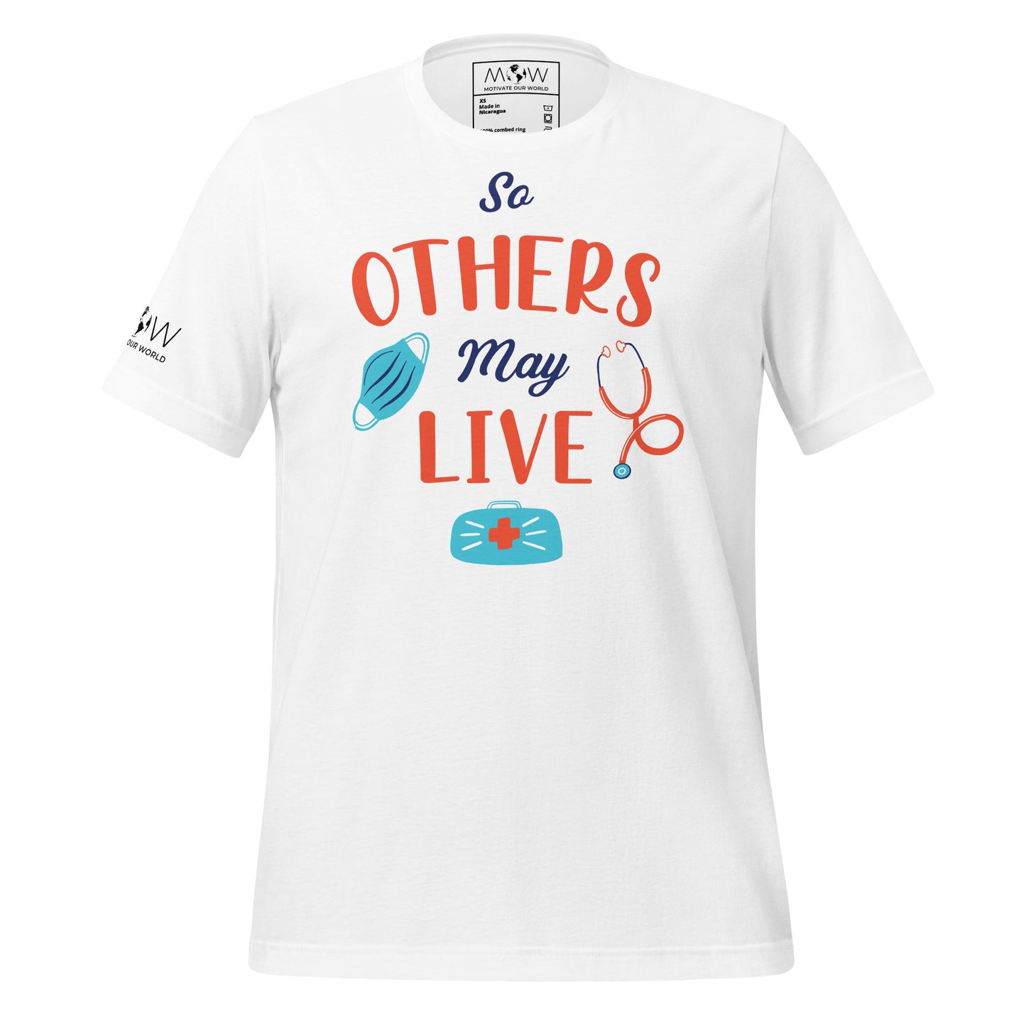 So Others May Live White Motivational Men's T-Shirt