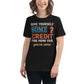 Some Credit – Vintage Edition Black Motivational Women’s T-Shirt Lifestyle