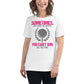 Sometimes You Have To Accept You Can’t Win All The Time White Motivational Women’s T-Shirt Lifestyle