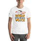 Speak for Those Who Have No Voice - Livestock White Motivational Men's T-Shirt