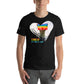 Stand Up for What Is Right - Pride Heart Edition Black Motivational Men's T-Shirt