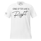 Stand Up for What Is Right - Signature Edition Motivational White Men's T-Shirt