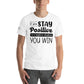 Stay Positive, You Win – Uplift Edition White Motivational Men's T-Shirt