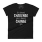 Stay Strong Women’s Motivational Black T-Shirt