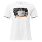 Steaming Cup Of Coffee Give Teacher Powers White Motivational Women’s T-Shirt