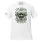 Stop Doubting Yourself, Work Hard, and Make It Happen Men's Motivational White T-Shirt