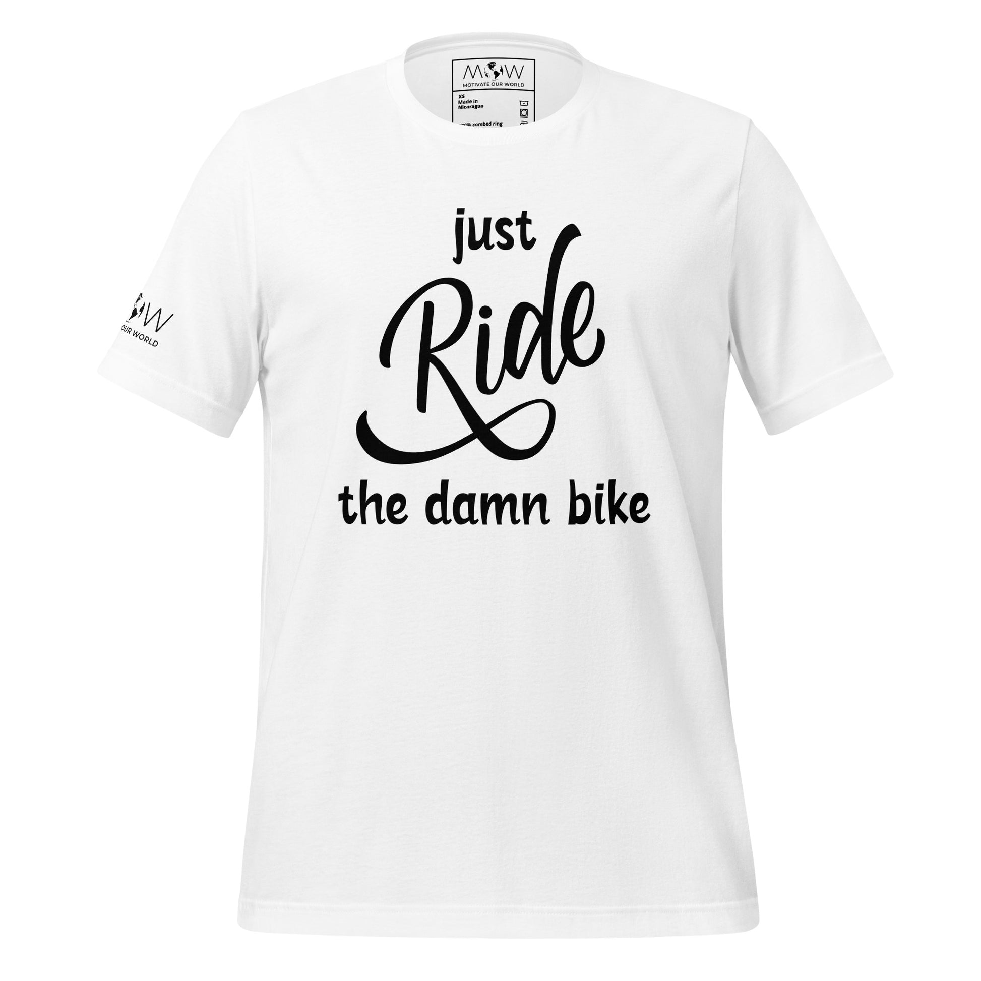 Strength in Simplicity Men's Motivational White T-Shirt