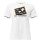 Strive For Progress Not Perfection White Motivational Women’s T-Shirt