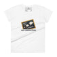 Strive for Progress, Not Perfection Women’s Motivational White T-Shirt