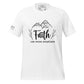 Stronger Than Yesterday Men's Motivational White T-Shirt