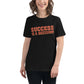 Success Is A Decision Black Motivational Women’s T-Shirt Lifestyle