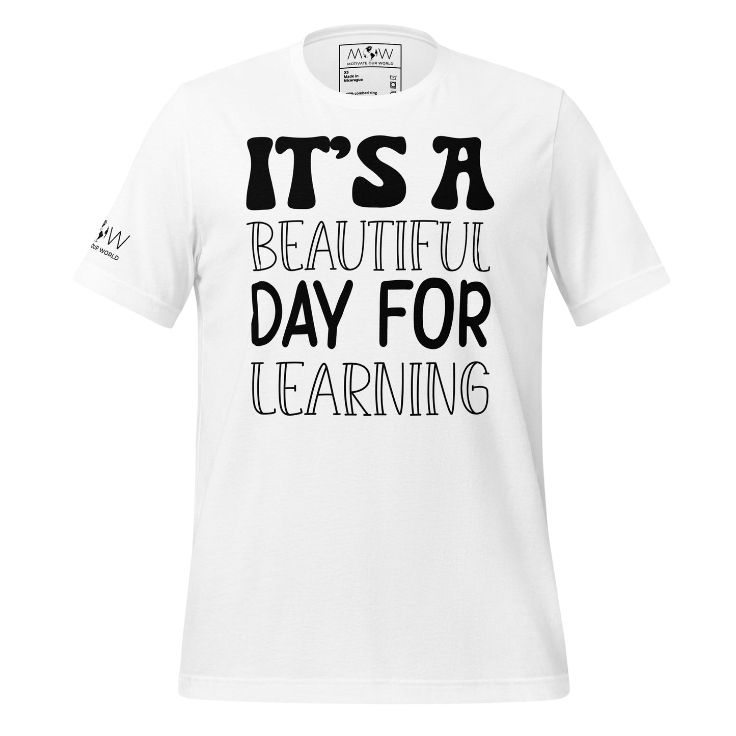 Success Is a Decision Men's Motivational White T-Shirt