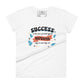Success Is the Sum of Small Efforts Women’s Motivational White T-Shirt