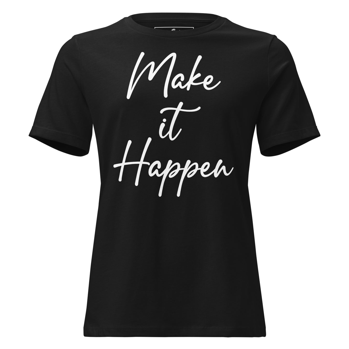 Success is Earned, Not Given Black Motivational Women’s T-Shirt