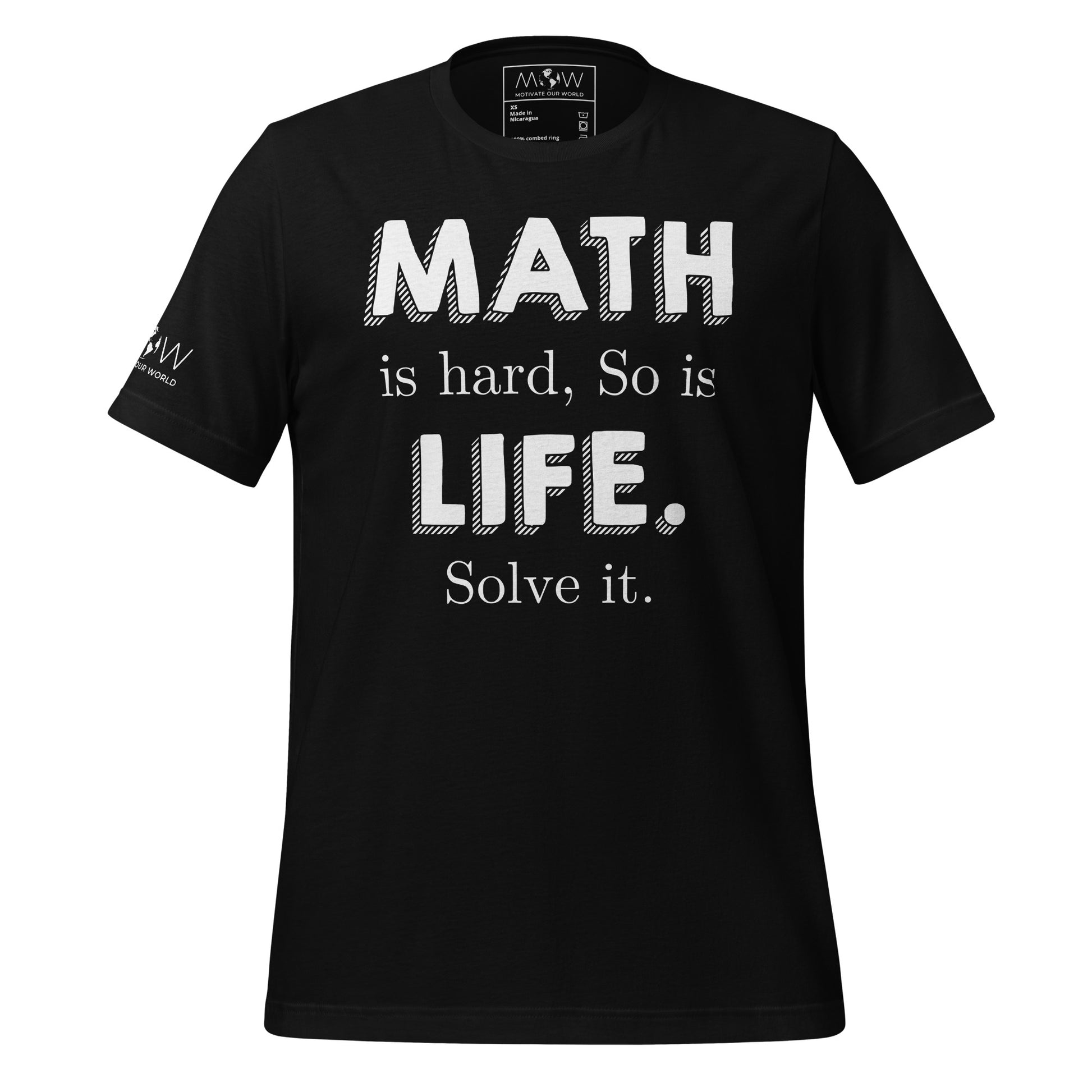 Success is a Decision Men's Motivational Black T-Shirt