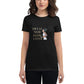 Sweat Now, Glow Later Women’s Motivational Black T-Shirt