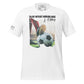 Talent Without Hard Work Soccer Action Men's Motivational White T-Shirt