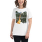 Talent Without Hard Work Soccer Goalkeeper White Motivational Women’s T-Shirt Lifestyle