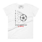Talent Without Working Hard Soccer Women’s Motivational White T-Shirt