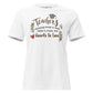 Teachers Encourage Minds Hearts to Love White Motivational Women’s T-Shirt