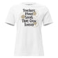 Teachers Plant Seeds That Grow Forever White Motivational Women’s T-Shirt