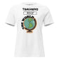 Teachers Rule the World White Motivational Women’s T-Shirt