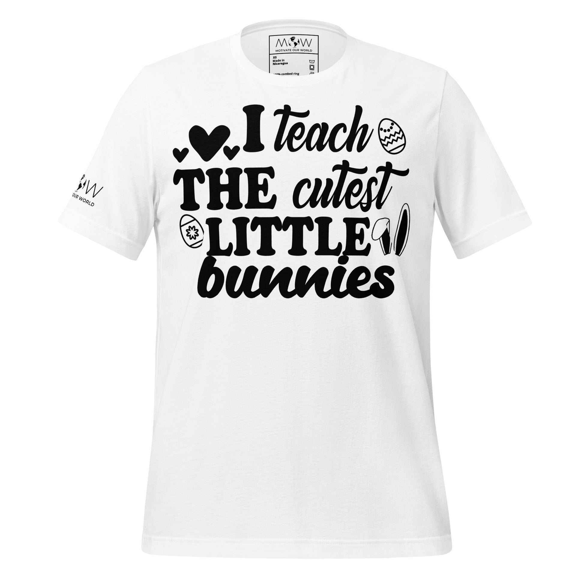 Teaching My Peeps Men's Motivational White T-Shirt