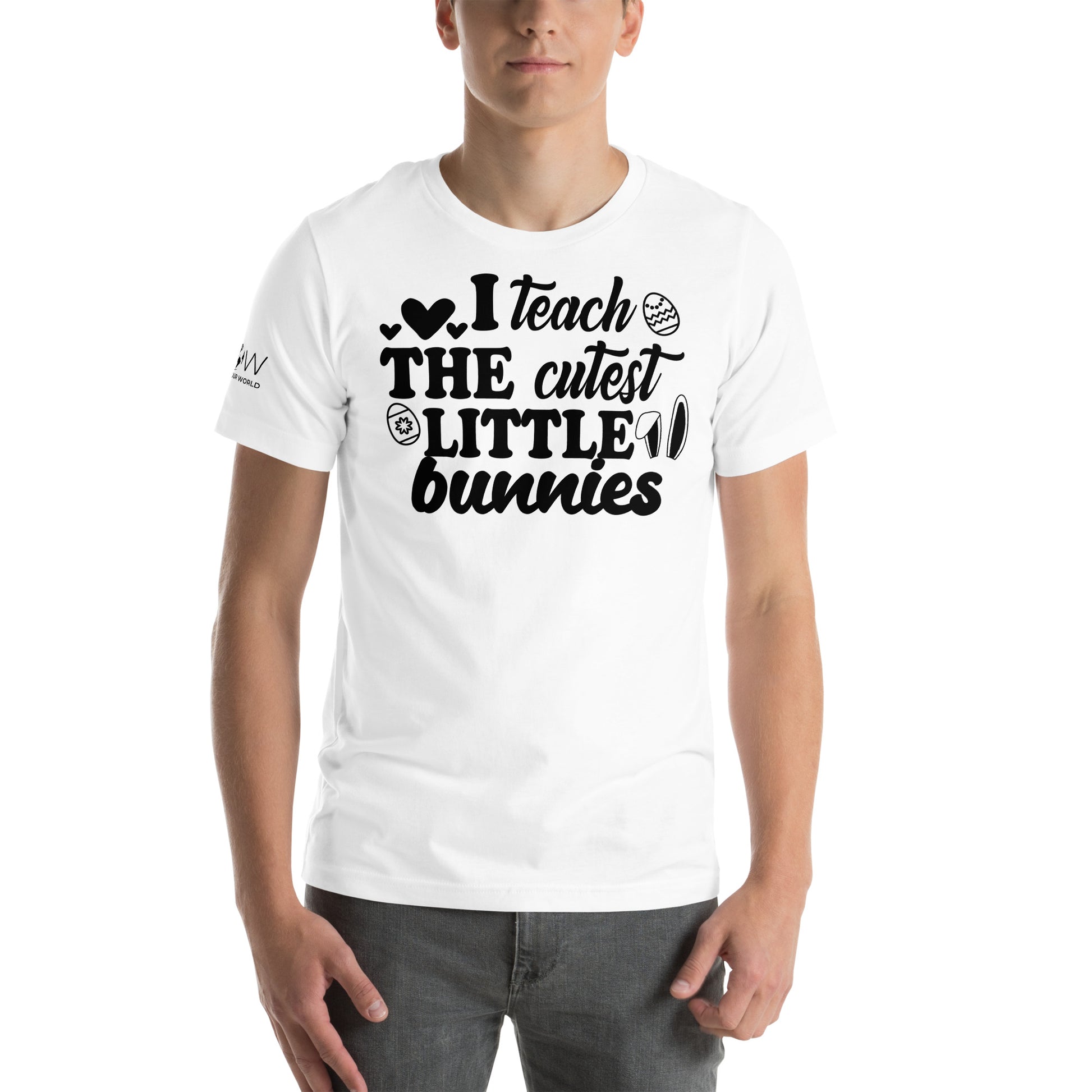Teaching My Peeps Men's Motivational White T-Shirt