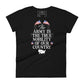 The Army is the True Nobility Women’s Motivational Black T-Shirt