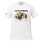 "The Best Memories Are Made Around the Table" Men's Motivational White T-Shirt