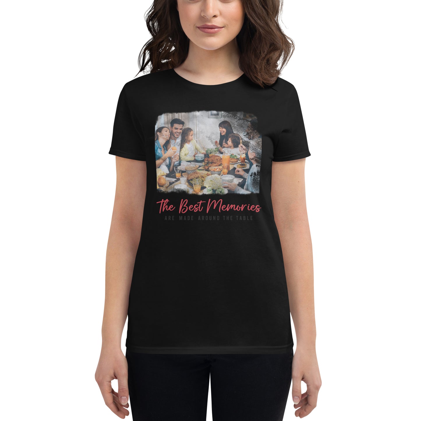 The Best Memories Women’s Motivational Black T-Shirt