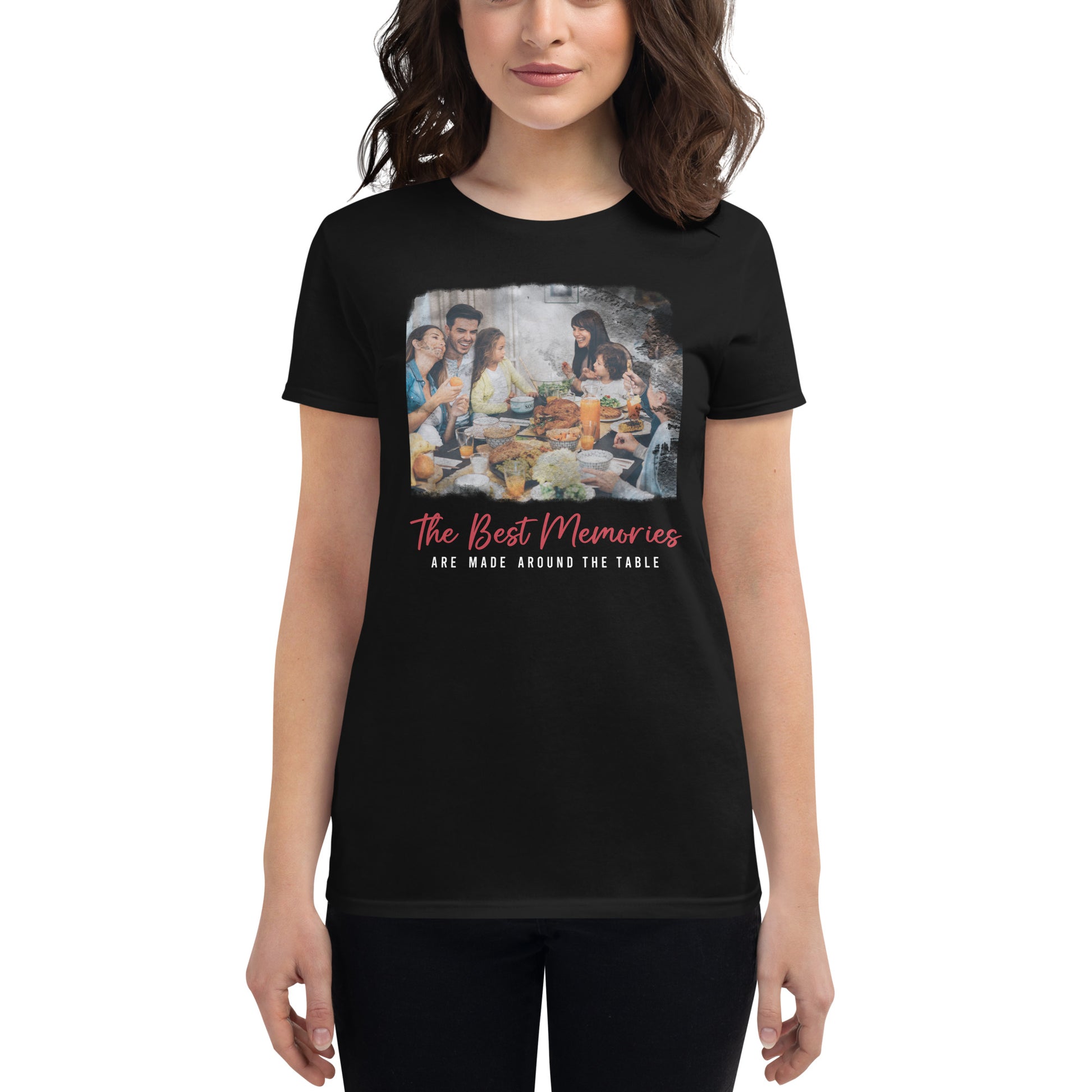 The Best Memories Women’s Motivational Black T-Shirt