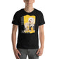 The Best Therapist Has Fur and Four Legs - Adorable Cat and Dog Black Motivational Men's T-Shirt