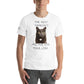 The Best Therapist Has Fur and Four Legs - Cat White Motivational Men's T-Shirt