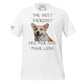 The Best Therapist Has Fur and Four Legs - Corgi White Motivational Men's T-Shirt