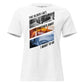 "The Farther Away I Want to Go" White Motivational Women’s T-Shirt