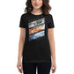 The Farther Away Women’s Motivational Black T-Shirt