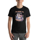The Harder You Work, The Luckier You Get Cat Men's Motivational Black T-Shirt