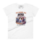 The Harder You Work, The Luckier You Get Women’s Motivational White T-Shirt