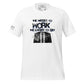 The Harder You Work, The Luckier You Get Men's Motivational White T-Shirt