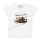 The Journey Is My Home Women’s Motivational White T-Shirt