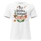 The Kitchen Is Seasoned With Love Banner White Motivational Women’s T-Shirt