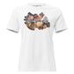 The Kitchen Is Seasoned With Love Garlic Spices White Motivational Women’s T-Shirt