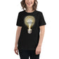 The Light in the Darkness – Radiance Edition Black Motivational Women’s T-Shirt Lifestyle