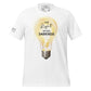 The Light in the Darkness – Radiance Edition White Motivational Men's T-Shirt