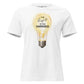 The Light in the Darkness – Radiance Edition White Motivational Women’s T-Shirt