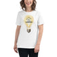 The Light in the Darkness – Radiance Edition White Motivational Women’s T-Shirt Lifestyle